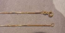 Venetiaans gouden collier 0,8 mm 42 cm