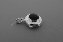 Medaillon met onyx rond